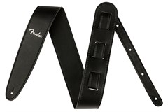 FENDER Vegan Leather Strap, Black, 2.5"