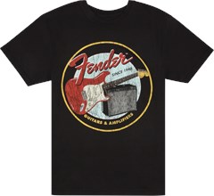 FENDER 1946 Guitars & Amps T-Shirt - M