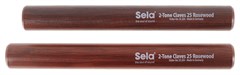 SELA 2-Tone Claves 25 Rosewood