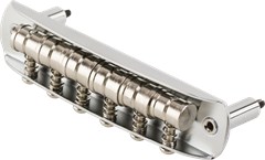 American Professional Jaguar/Jazzmaster 9.5" Radius Bridge Assembly, Nickel