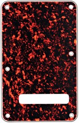 Stratocaster Modern-Style Tremolo Backplate, Tortoise Shell, 4-Ply