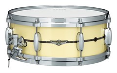 14" x 5" STAR Maple Antique White Snare Drum