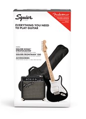 FENDER SQUIER Sonic Stratocaster Pack BLK 10G