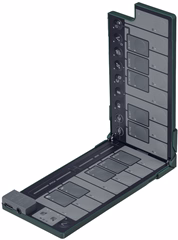 Korg nanoKEY Fold Alpine Green - USB/MIDI keyboard