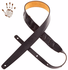 Magrabò Holes HS W4 All Black 4 cm - Kytarový popruh