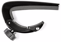 Dunlop Pivot Capo Curved Black - Kapodastr