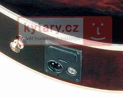 Ibanez AEB 8E-BK - Elektroakustická baskytara