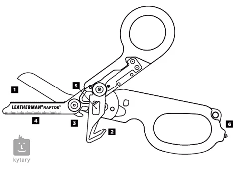 Leatherman RAPTOR ORANGE/BLACK - Univerzální nářadí