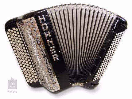 Hohner Fun Top IV 120 unicolors, B-stepped - Chromatický akordeon