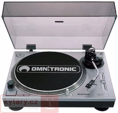 Omnitronic BD-1550 - DJ gramofon s řemínkovým náhonem