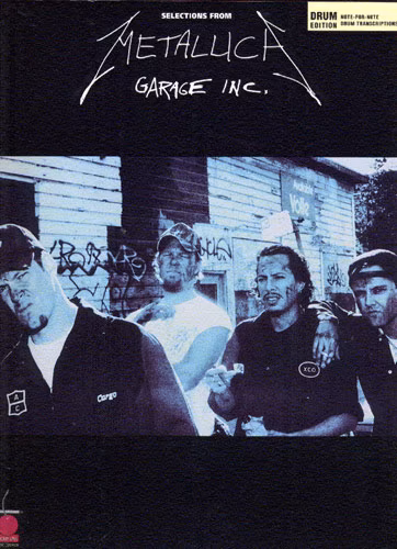 MS Selections From Metallica Garage Inc. Drum Edition - Noty pro bicí