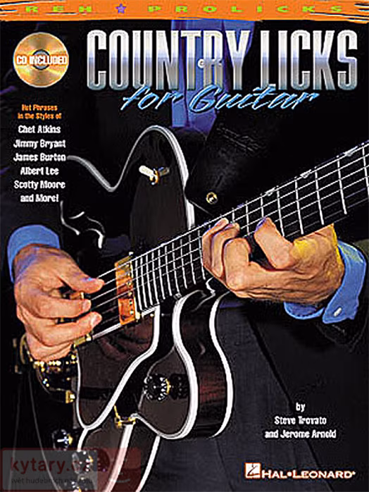MS REH Prolicks: Country Licks for Guitar - Škola hry na kytaru