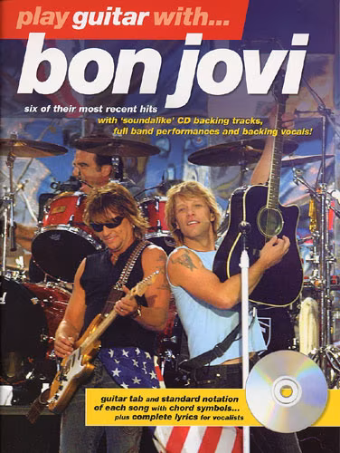 MS Play Guitar With Bon Jovi BOOK/CD - 