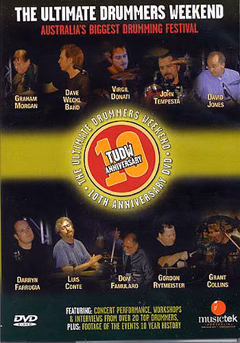 MS Ultimate Drummers Weekend 10 Anniversary DVD - DVD