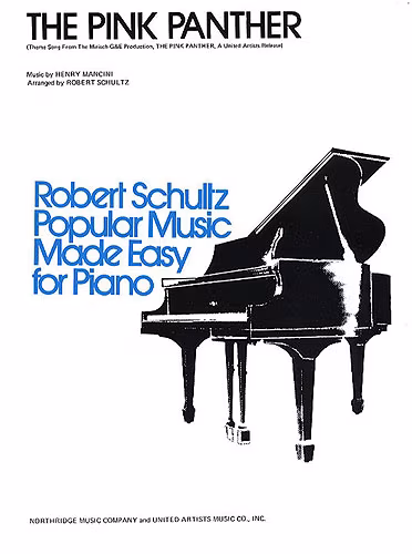 MS Pink Panther Easy Piano Solo - 