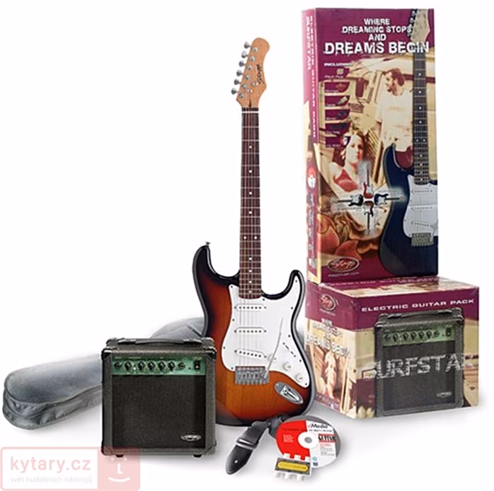 Stagg E-SURF SURFSTAR - Kytarový komplet