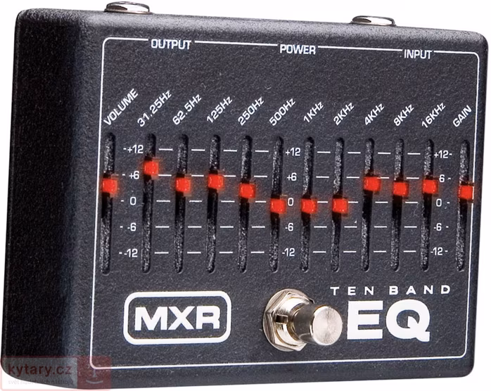 Dunlop MXR 10-ti pásmový grafický ekvalizér - 