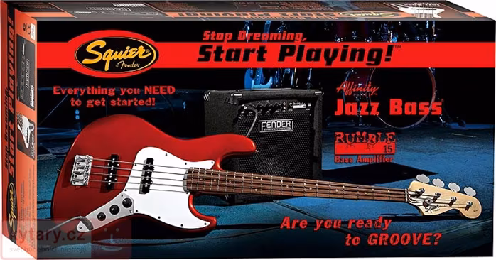 Fender Squier Stop Dreaming, Start Playing! Jazz Bass MR - 