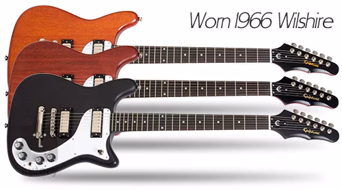 Epiphone Worn 1966 Wilshire AC - Elektrická kytara