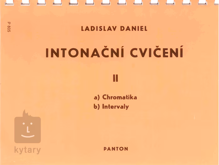 Panton Daniel Ladislav - Intonační cvičení II - 
