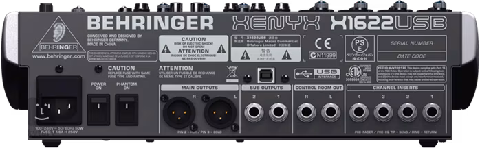 Behringer XENYX X1622USB - 