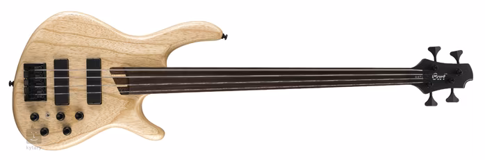 Cort B4FL OPN - Elektrická bezpražcová baskytara