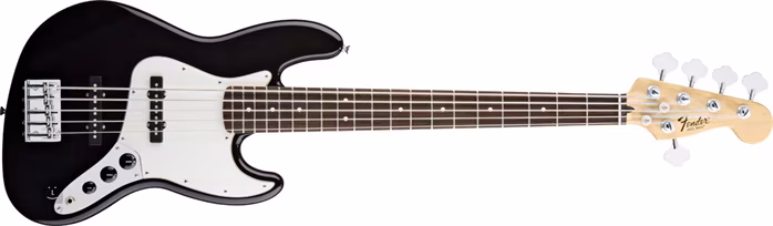 Fender Standard Jazz Bass V RW BK - Elektrická baskytara
