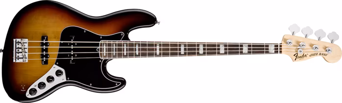 Fender American Deluxe Jazz Bass RW 3SB - Elektrická baskytara