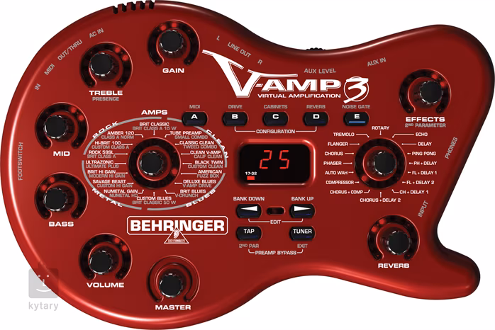 Behringer V-AMP3 - Kytarový multiefekt