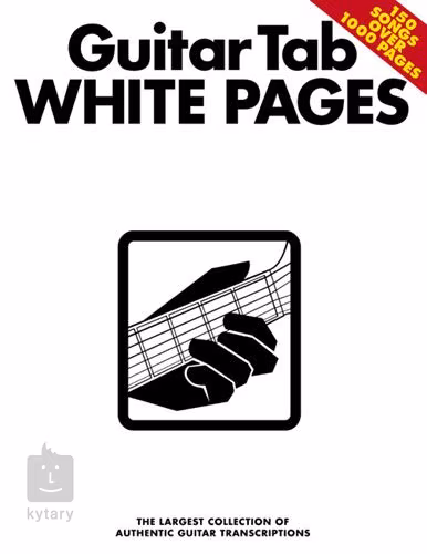 MS Guitar Tab White Pages - Noty pro kytaru