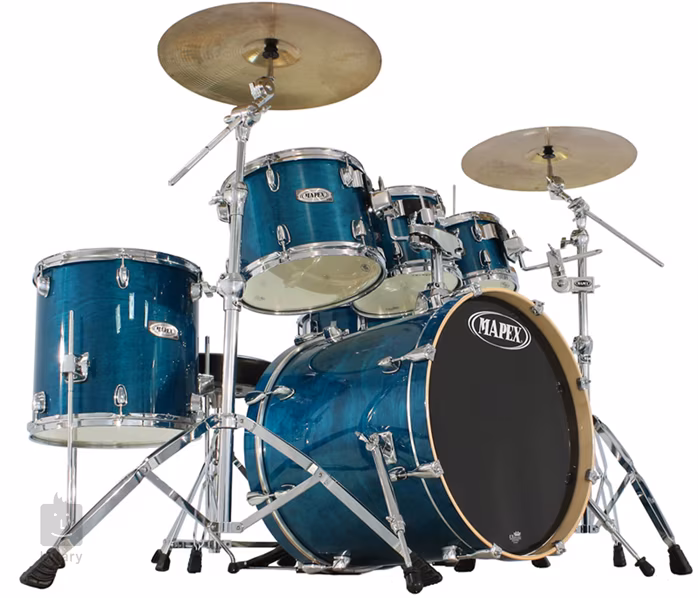 Mapex HZB5255T Horizon Lacquer Stage Set Transparent saphire - 