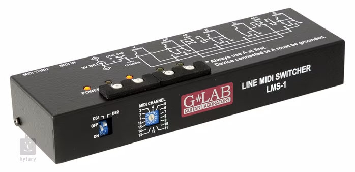 G-Lab Line MIDI Switcher LMS-1 - MIDI přepínač