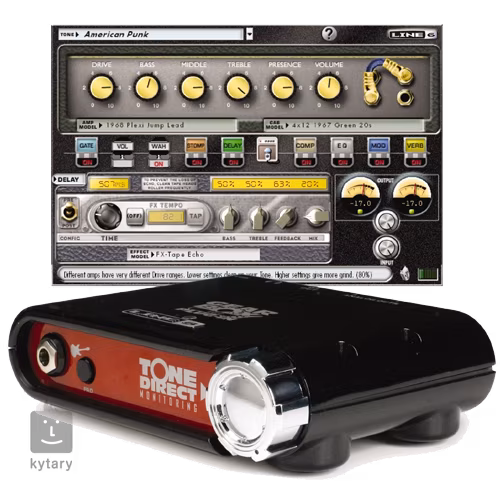 Line 6 Gear Box Plug-In Gold Bundle - 