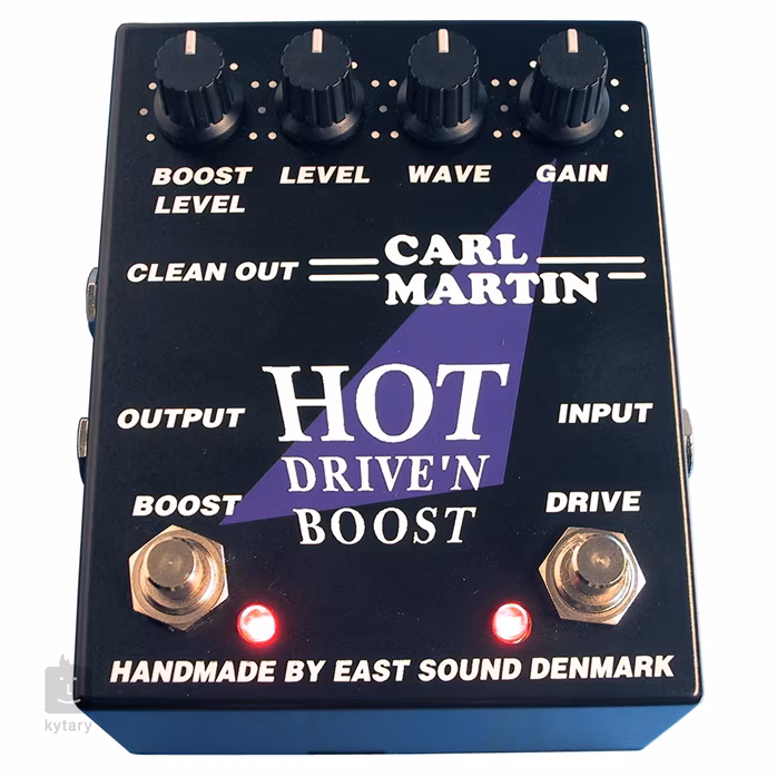 Carl Martin Hot Drive’n Boost MKII - Kytarový efekt