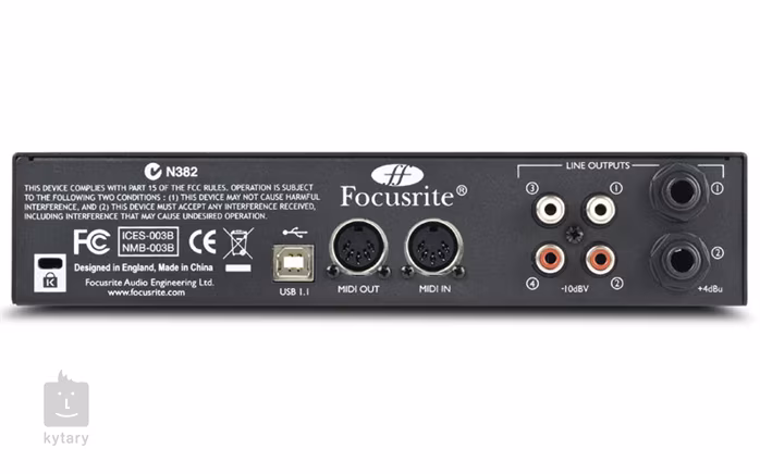 Focusrite Saffire 6 USB (pužito) - 