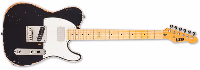 ESP LTD TE-202 Distressed BK - Elektrická kytara