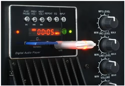 Skytec RC-15A MP3 - Aktivní reprobox