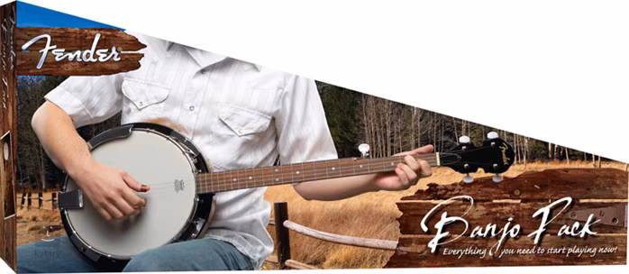 Fender FB 300 Banjo Pack - 