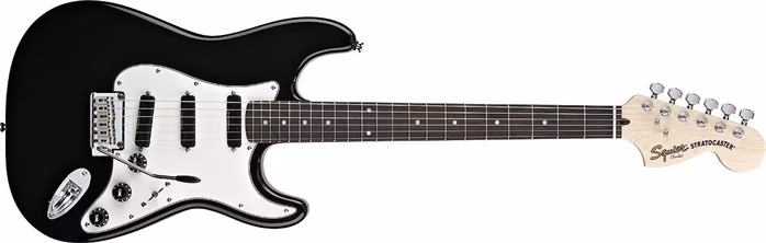 Fender Squier Deluxe Hot Rails Strat RW BK - Elektrická kytara