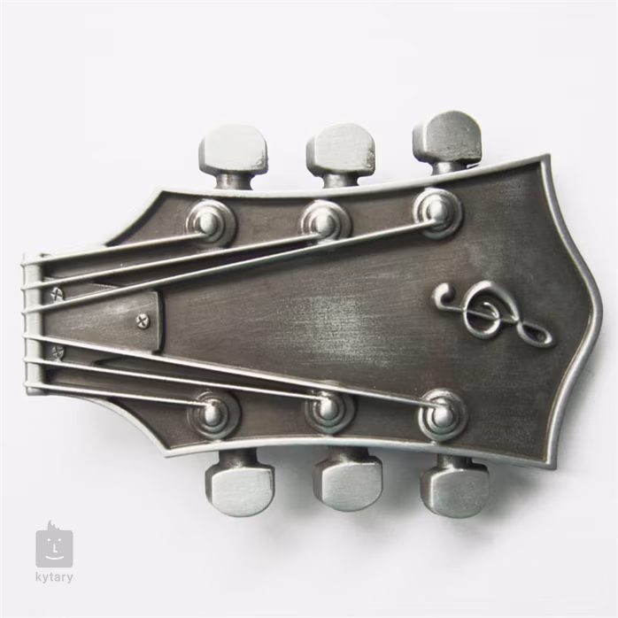 Kytary.cz Spona kytarová hlava šedá - 