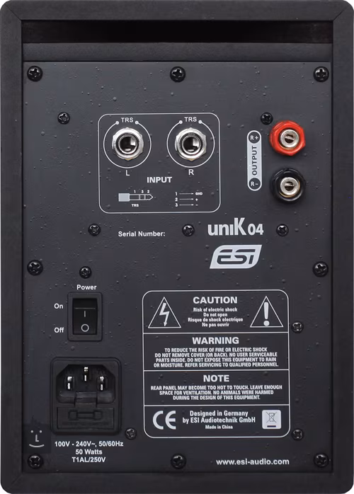 ESI uniK 04 - Aktivní studiové monitory