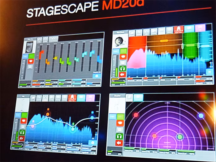 Line 6 StageScape M20d - Digitální mixážní pult