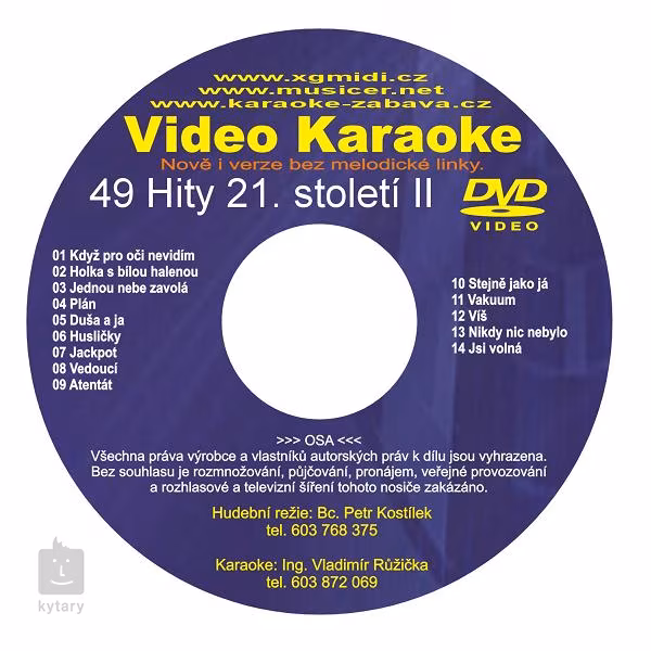Karaoke PRO 49 Hity 21. století II - 