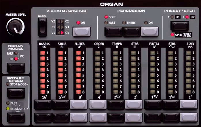 Nord Electro 4D 73 (použité) - Přenosné digitální stage piano, varhany