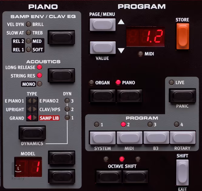 Nord Electro 4D 73 - Přenosné digitální stage piano, varhany