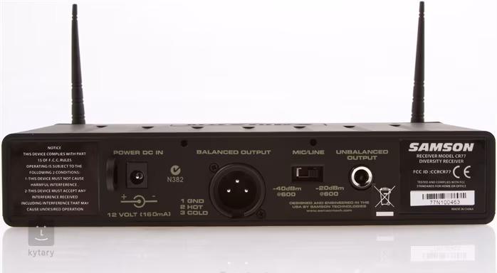 Samson Airline 77 Wind Instrument System (použité) - Nástrojový bezdrátový set