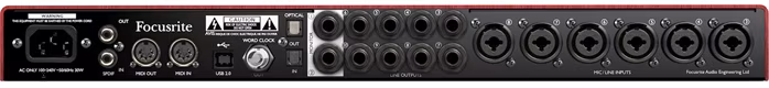 Focusrite Scarlett 18i20 - USB zvuková karta