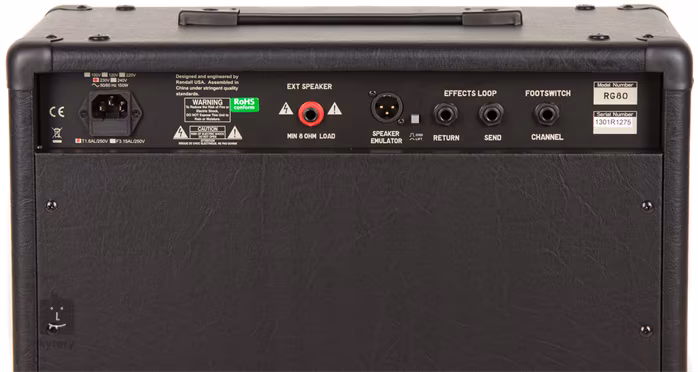 Randall RG80E - Kytarové tranzistorové kombo