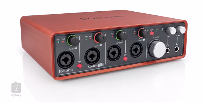 Focusrite Scarlett 18i8 - USB zvuková karta