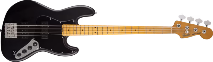 Fender Modern Player Jazz Bass Satin MN BK - Elektrická baskytara